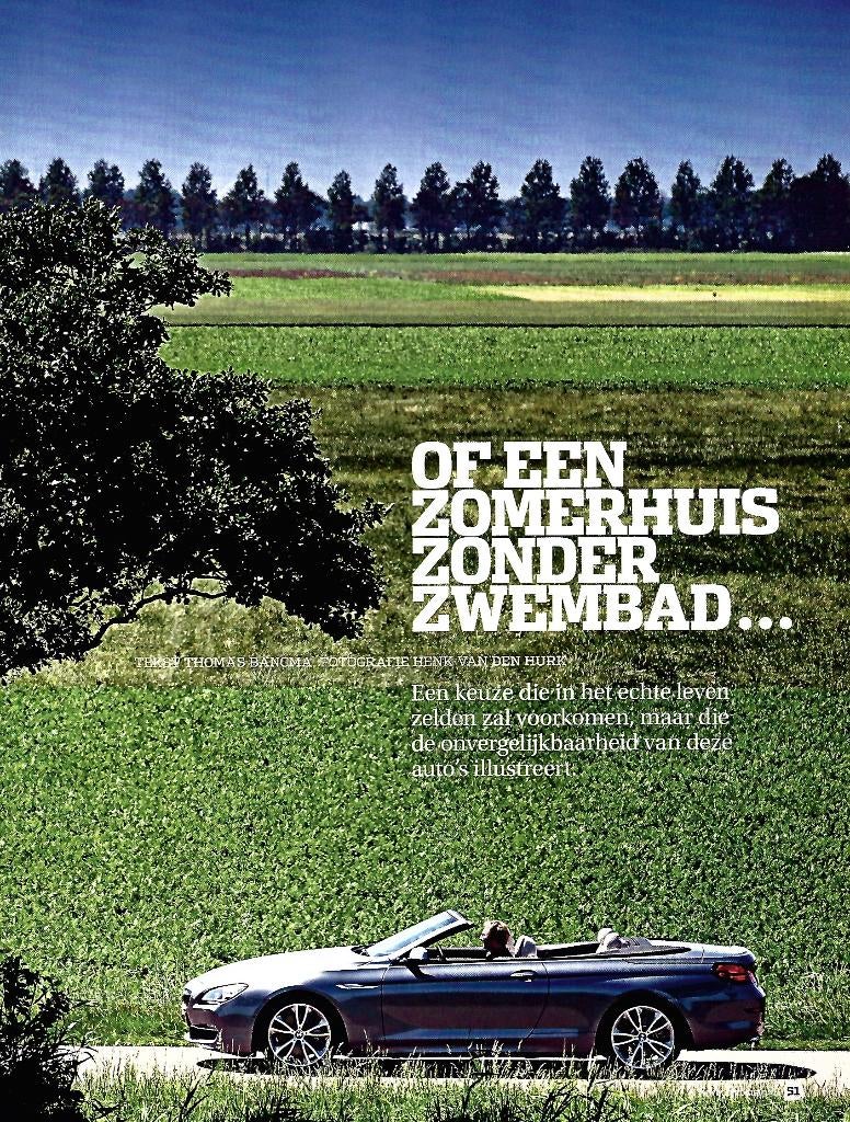 Autovisie dubbeltest BMW 640 i Cabrio en Jaguar XK ConvertiB, Ophalen of Verzenden, Gelezen, Overige merken