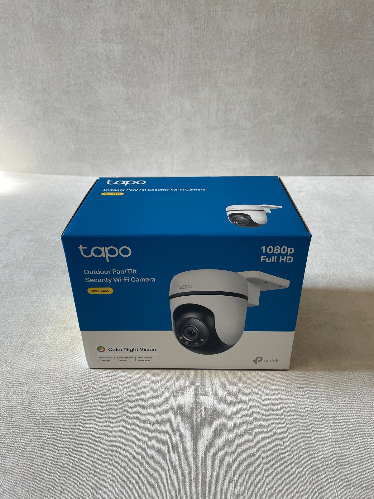 Tapo C500 Outdoor Pan/Tilt Beveiligingscamera 1080p Full HD, Onbekend, Nieuw, Ophalen of Verzenden, Buitencamera