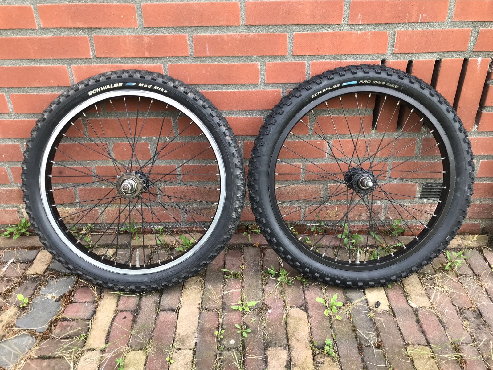 Wielset 20 inch BMX Crossfiets kinderfiets Schwalbe Mad Mike, Fietsen en Brommers, Wiel, Ophalen of Verzenden, Kuwahara Mongoose Raleigh Peugeot Batavus