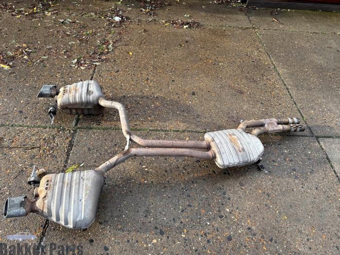 Uitlaat Midden + Einddemper van een Audi Q5, Gebruikt, -, -, -