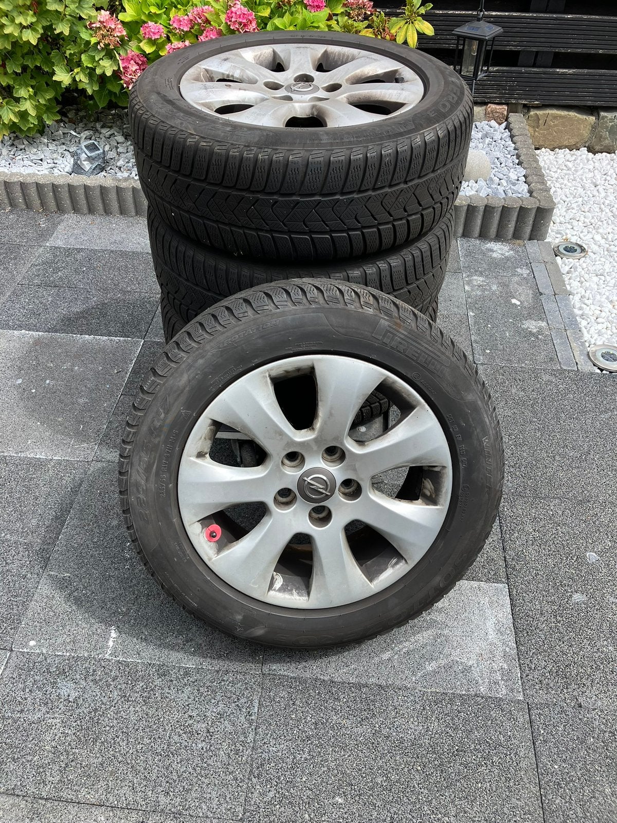 Te koop insignia winterset 5x120, Ophalen, Gebruikt