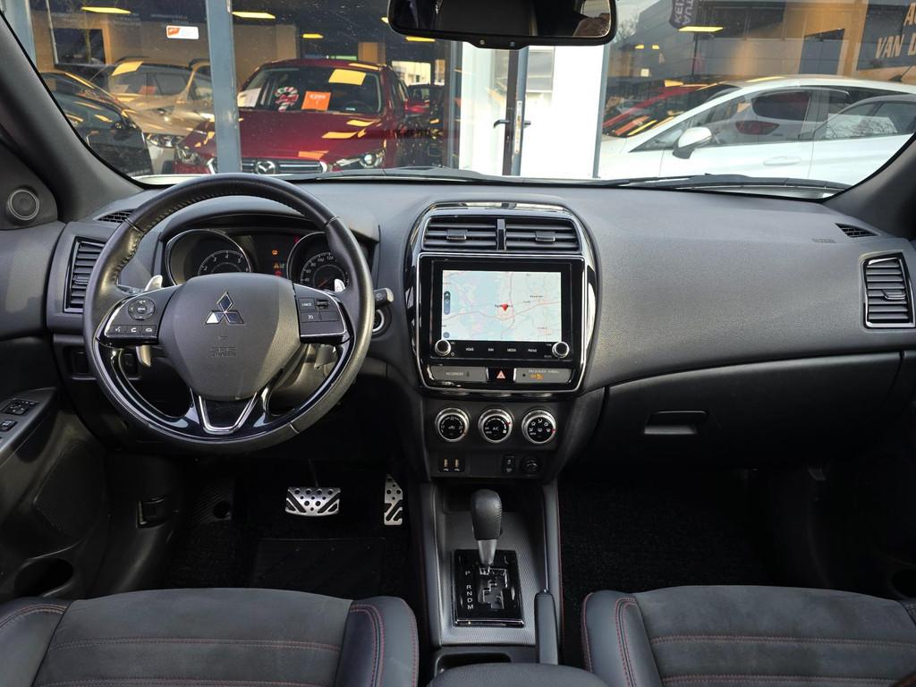Mitsubishi ASX 2.0 Intense Automaat|Pano|Navi|Cruise|Camera|, Auto's, Mitsubishi, 1998 cc, 1380 kg, Gebruikt, Zwart