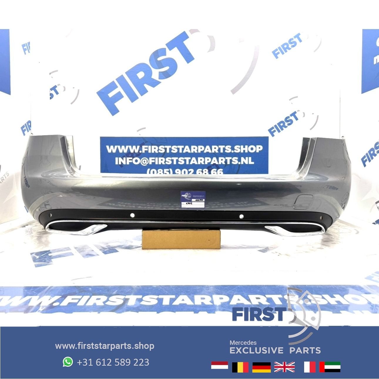 W205 achterbumper Mercedes C Klasse estate S205 2014-2019 A2, Auto-onderdelen, Gebruikt, -, Ophalen of Verzenden, Achter