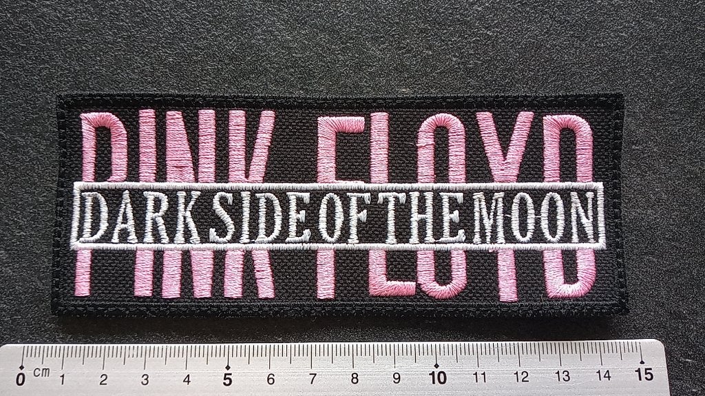 Pink Floyd leuke dark side of the moon embroidered patch 25, Verzenden, Nieuw, Kleding