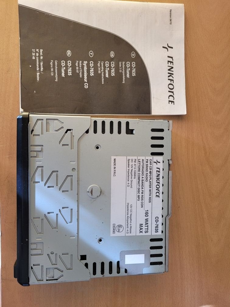 Renkforce autoradio-CD-speler, Ophalen of Verzenden, Zo goed als nieuw