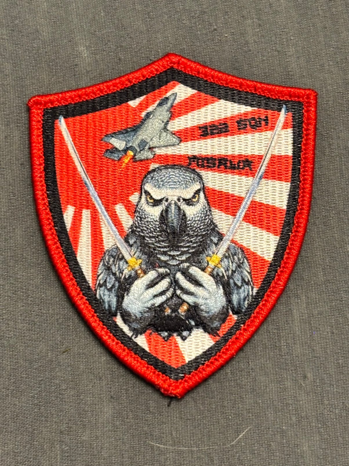 Embleem 322 SQN oefening Japan 2026 F-35, Verzenden, Luchtmacht, Nederland, Embleem of Badge