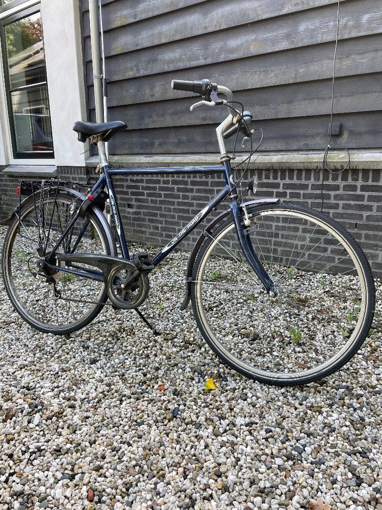 Herenfiets, Gebruikt, Velgrem, Versnellingen, 53 tot 57 cm