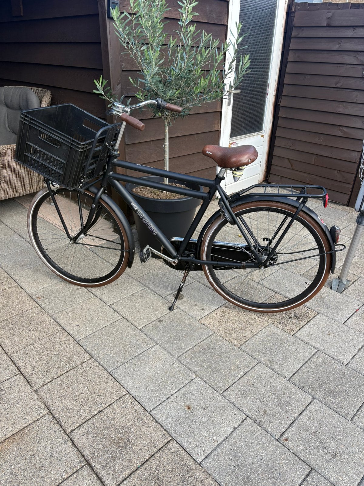 Cortina u4 Heren Jongens Transportfiets, Ophalen, Gebruikt, Overige merken, Versnellingen