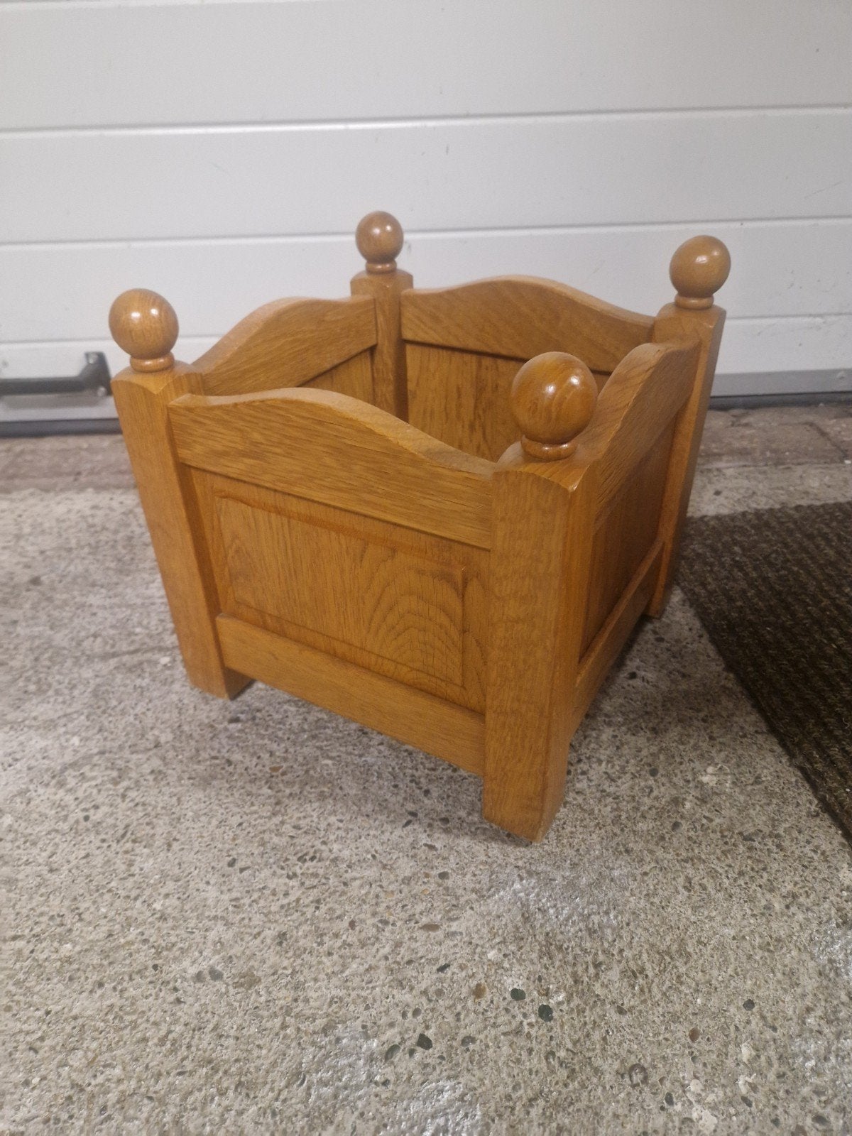 eiken plantenbak, Ophalen, Zo goed als nieuw, Klassiek, Platenbak