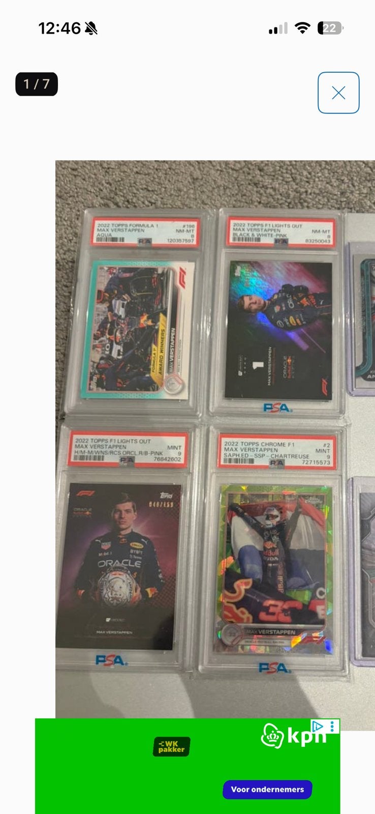 Topps Formule 1 kaarten, Ophalen of Verzenden