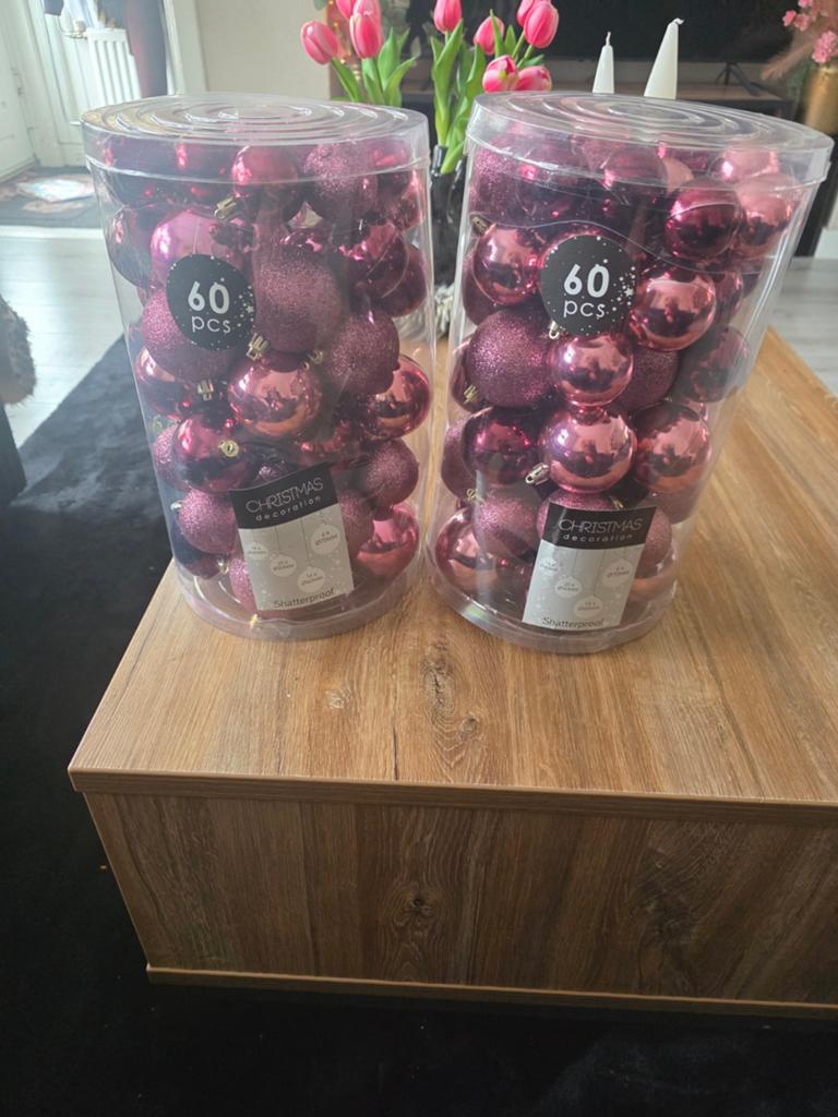 kerstballen nieuw, Ophalen of Verzenden, Nieuw
