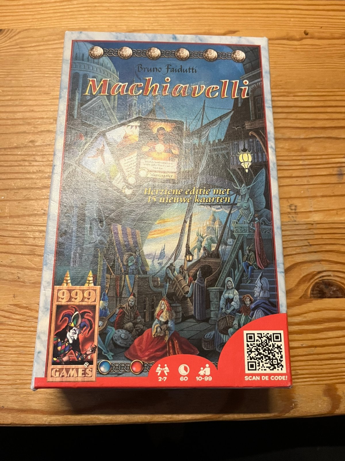 Machiavelli kaartspel, Hobby en Vrije tijd, Gezelschapsspellen | Kaartspellen, Ophalen of Verzenden, Zo goed als nieuw