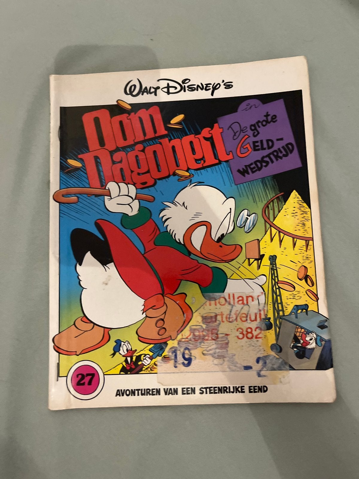 Walt Disney's Oom Dagobert: De Grote Geldwedstrijd, Eén stripboek, Ophalen, Gelezen