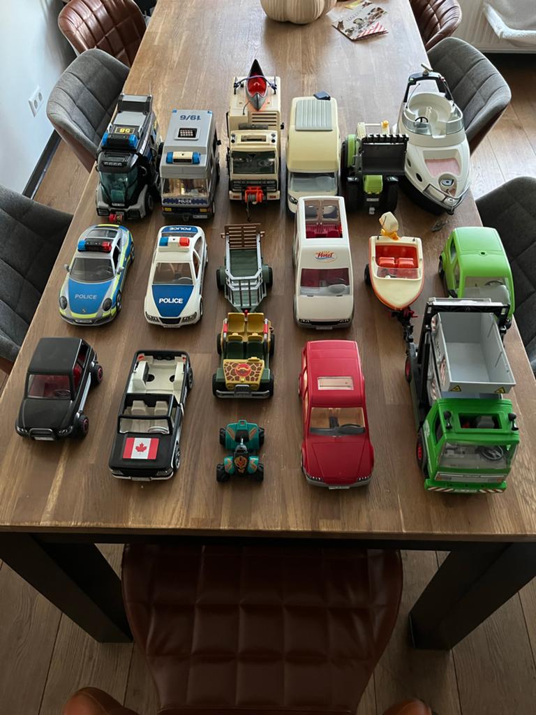 Grote Playmobil collectie: hotel, politie, voertuigen, etc., Ophalen, Gebruikt, Complete set
