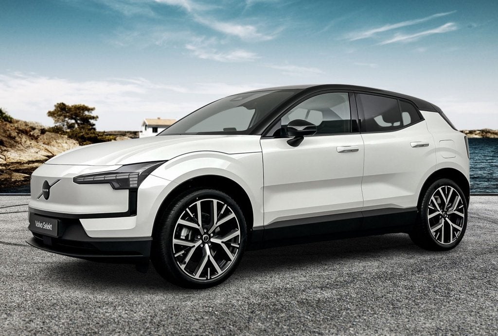 Volvo EX30 Plus Europa Black Edition (bj 2026), Auto's, Volvo, EX30, Wit, Nieuw, 1600 kg
