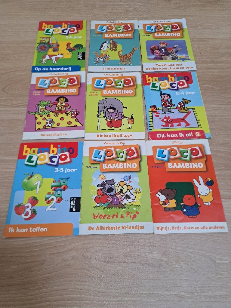 Bambino loco boekjes, Ophalen of Verzenden