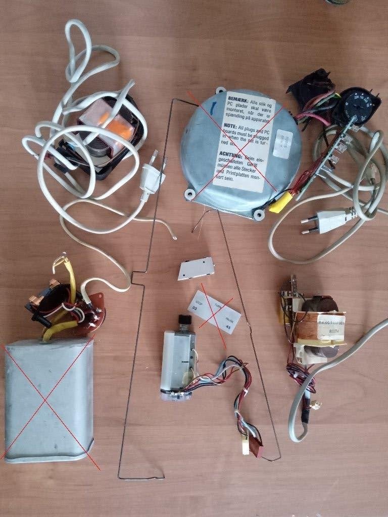 onderdelen divers Bang & Olufsun, Verzenden, Zo goed als nieuw, Platenspeler-onderdeel, Overige merken