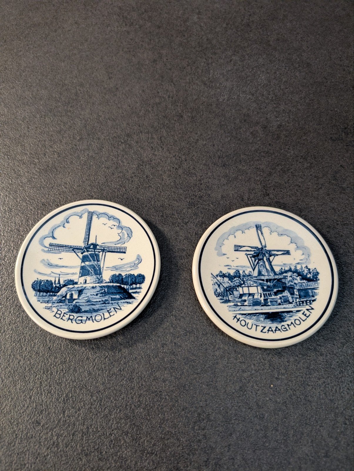 Royal Goedewaagen Blue Delft Hollandse Molens Wandborden, Ophalen of Verzenden