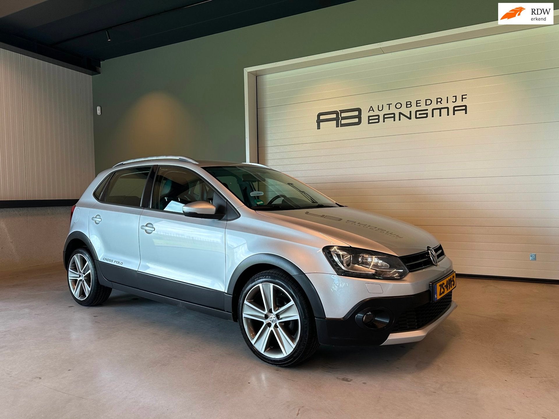 Volkswagen Polo 1.2 TSI 16v AUTOMAAT 5-DRS CROSS|AIRCO|STOEL, Auto's, Volkswagen, Euro 5, Met garantie (alle), 1076 kg, Polo