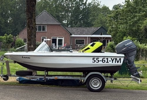 Beekman 460 met yamaha 25PK 4takt Met trailer, Watersport en Boten, Ophalen of Verzenden, Zo goed als nieuw