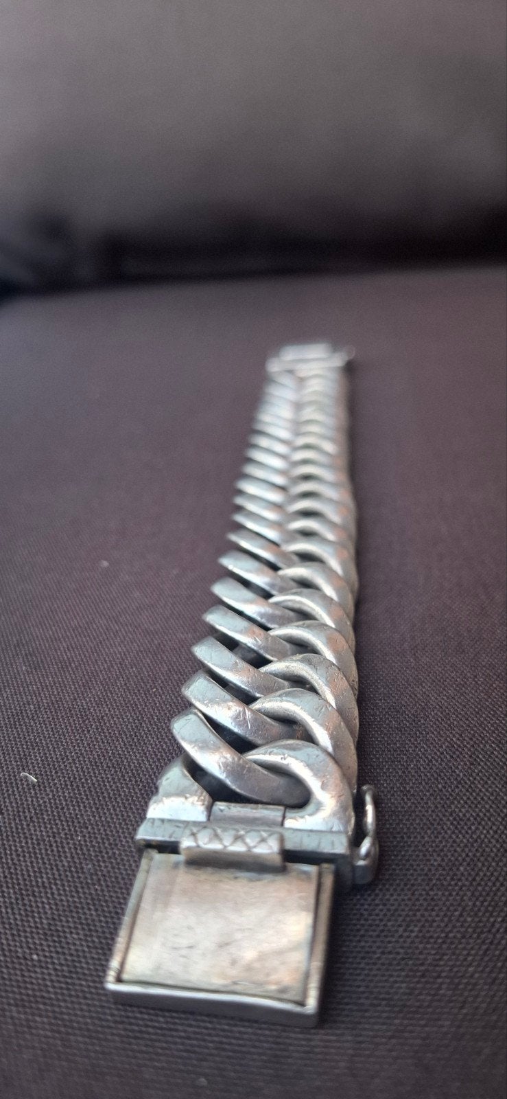 Set van buddha to buddha zilverkleurige armbanden, Ophalen, Gebruikt, Zilver, Zilver