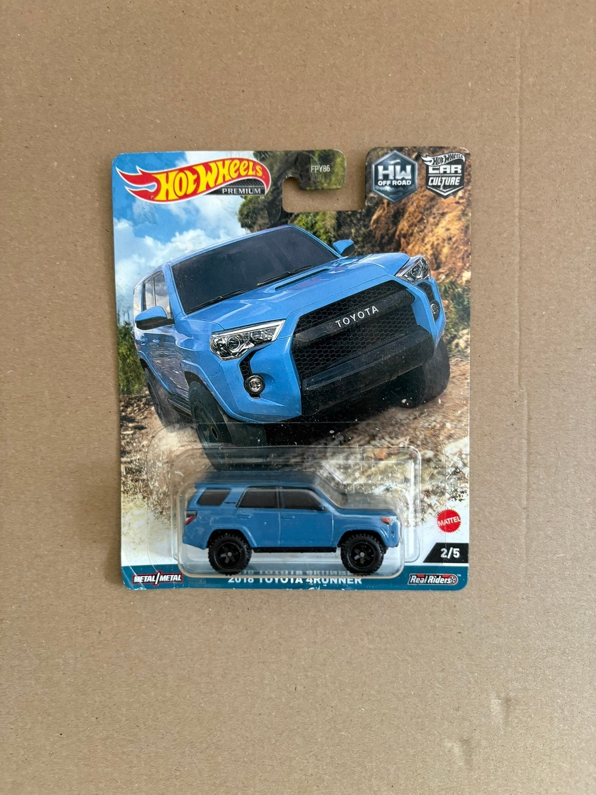 Hot Wheels Premium Toyota 4Runner, Ophalen of Verzenden, Zo goed als nieuw, Auto