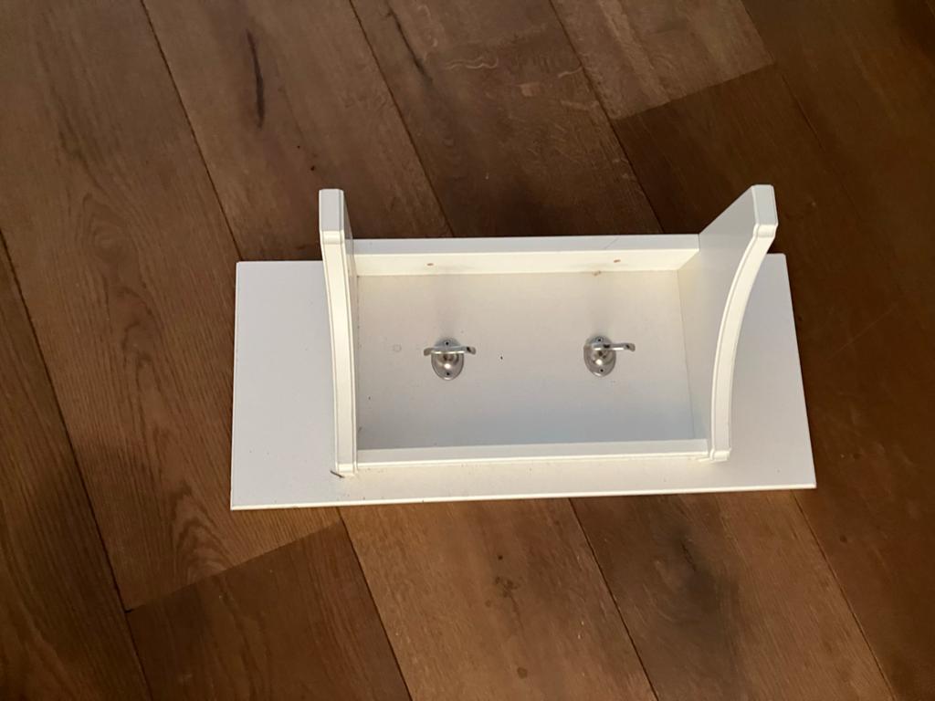 IKEA Stenstorp wandplank met haken, Gebruikt, Minder dan 100 cm, Hout, Ophalen