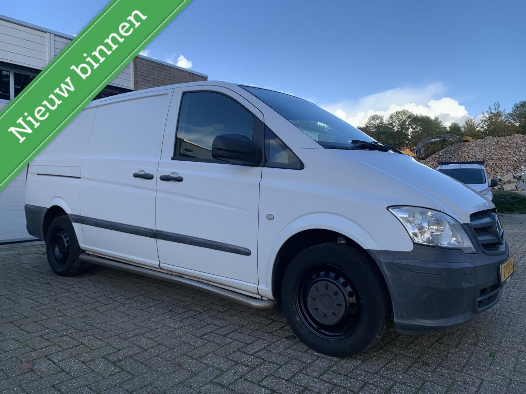 Mercedes Vito Bestel 110 CDI 320 Lang 3P 130PK MARGE Airco C, Euro 5, 2000 kg, Bedrijf, 2143 cc
