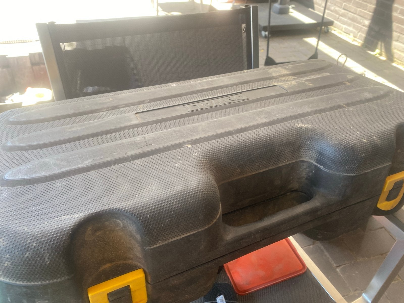 DeWalt D28492-QS Haakse Slijpmachine 2200W, Doe-het-zelf en Verbouw, Gereedschap | Slijpmachines, Ophalen, Gebruikt, 1000 watt of meer