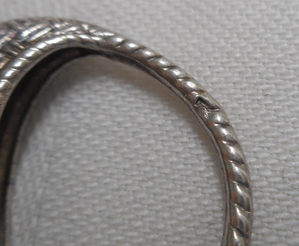 Zilveren vintage bedel mand nr.100, Overige merken, Verzenden, Zo goed als nieuw, 1 bedel