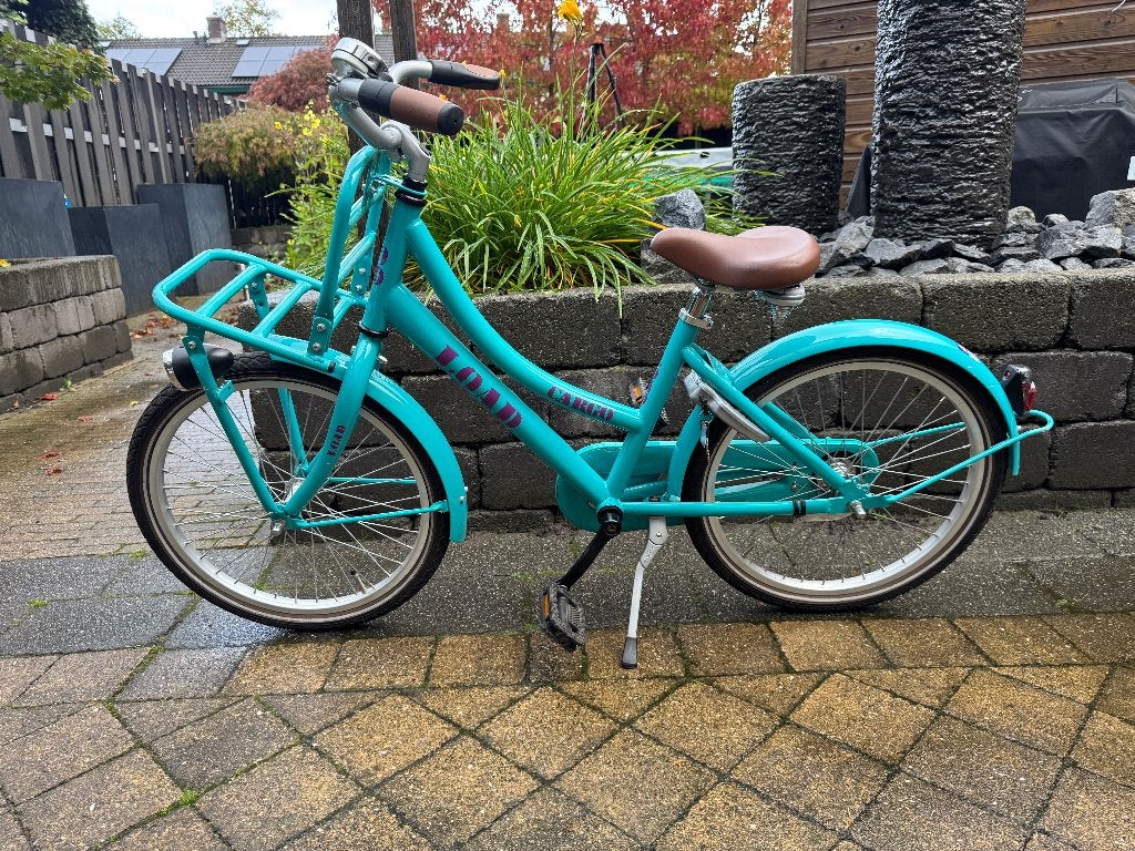 Bike Fun Cargo Load 20 inch - turquoise meisjesfiets, Fietsen en Brommers, Ophalen, Terugtraprem, Gebruikt, Bike Fun Kids