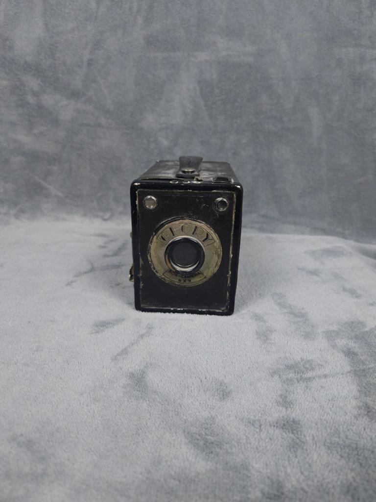 Glory Camera Box 6x9 Zwart Vintage Decoratie Antiek, ., Ophalen of Verzenden, ., Niet werkend