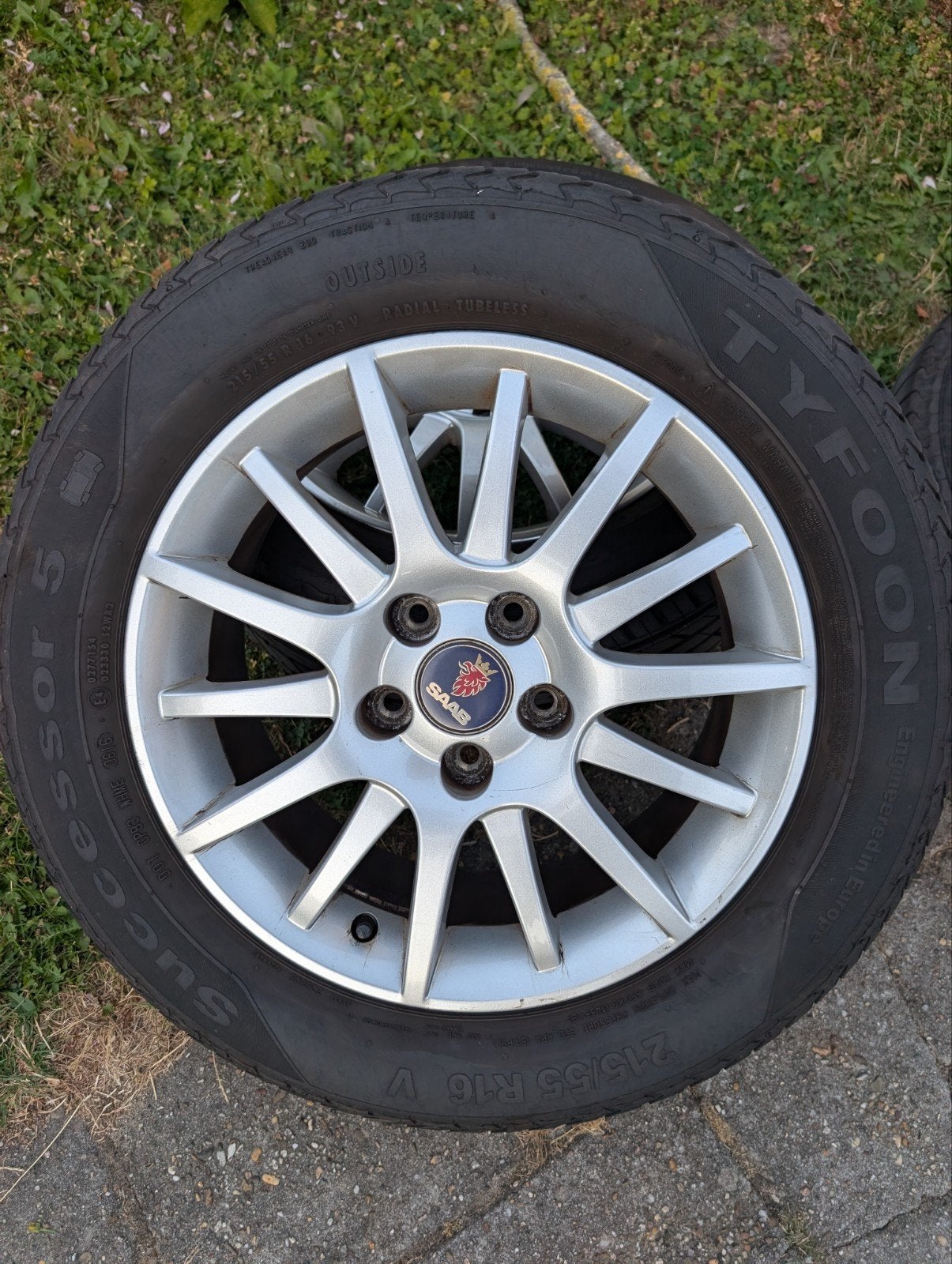 Saab velgen alu 72. 5x110, Auto-onderdelen, Ophalen, 215 mm, Velg(en), 16 inch