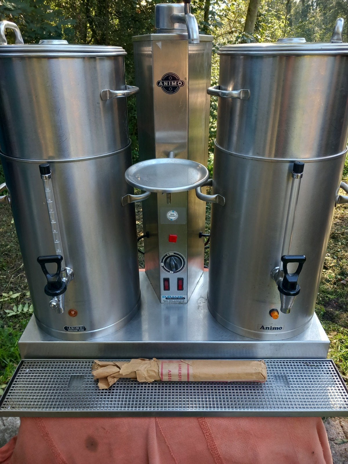 koffiemachine 380v, Ophalen, Koffiemachine