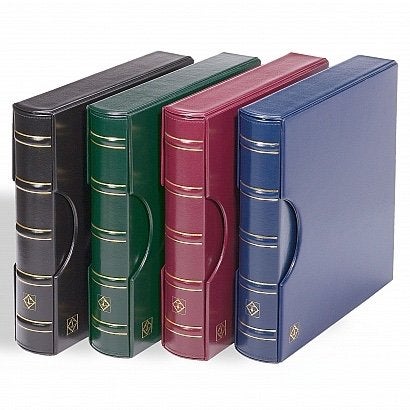 SALE! Leuchtturm Excellent(DE) Ring Classic Band+Cass.BLAUW, Ophalen of Verzenden, Verzamelalbum
