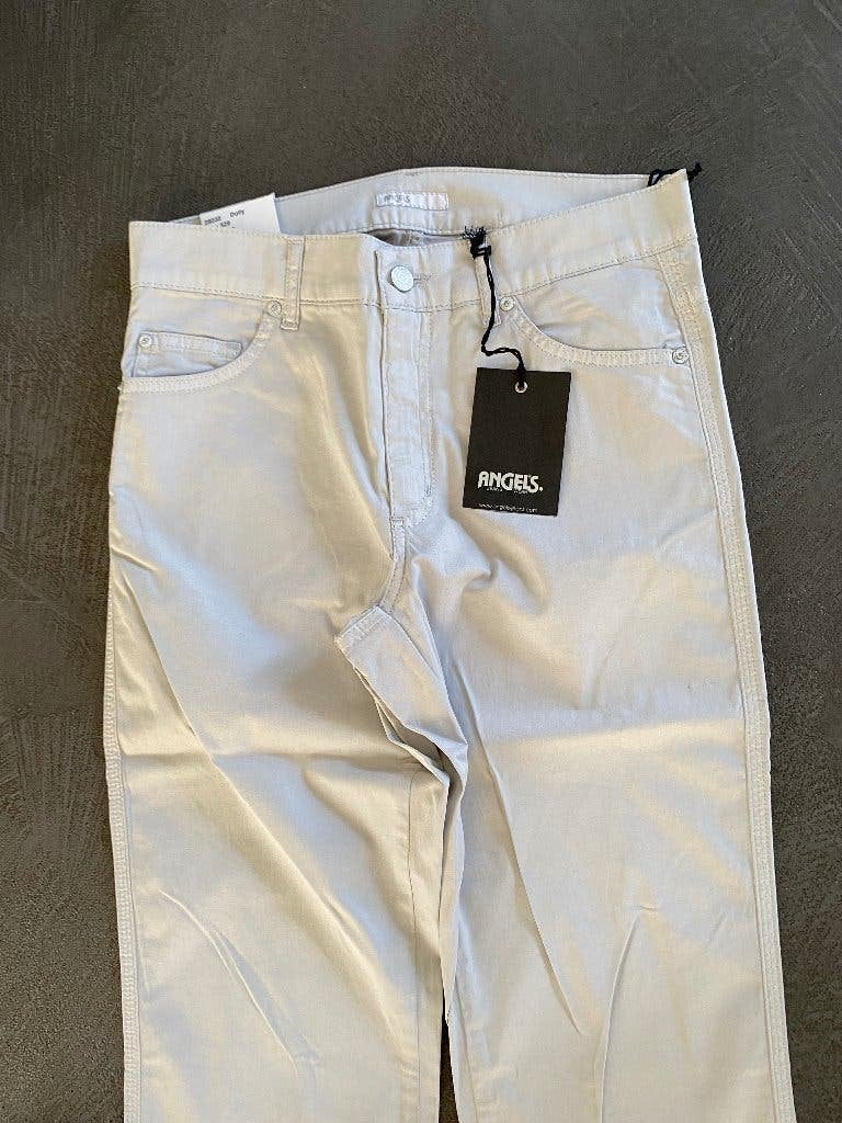 J45/15 Nieuw: Angels Dolly mt 36=S/L32 broek jeans l-grijs, Kleding | Dames, Nieuw, Ophalen of Verzenden, Angels, Maat 36 (S)