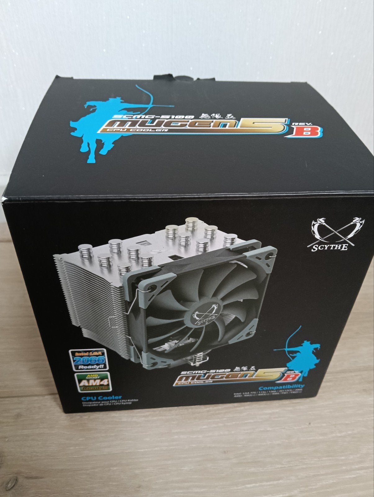 Scythe Mugen 5 Rev. B CPU Koeler - Nieuw in doos, Computers en Software, Computerkoelers, Ophalen of Verzenden, Zo goed als nieuw