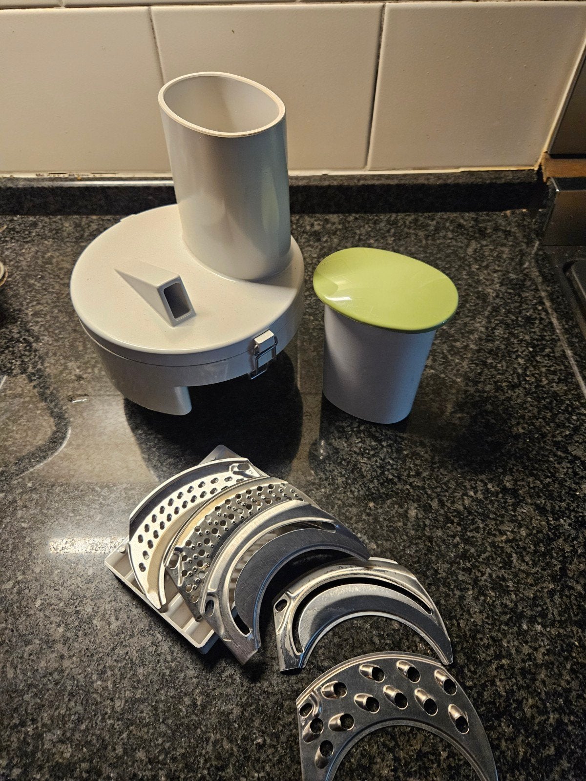 Braun keukenmachine snij onderdeel, Ophalen of Verzenden, Gebruikt, 1 snelheid