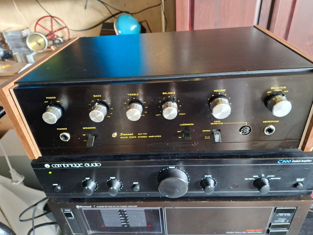 Sansui AU-101 Versterker - Uitstekende Staat, Audio, Tv en Foto, Zo goed als nieuw, Ophalen, Overige merken, Minder dan 60 watt