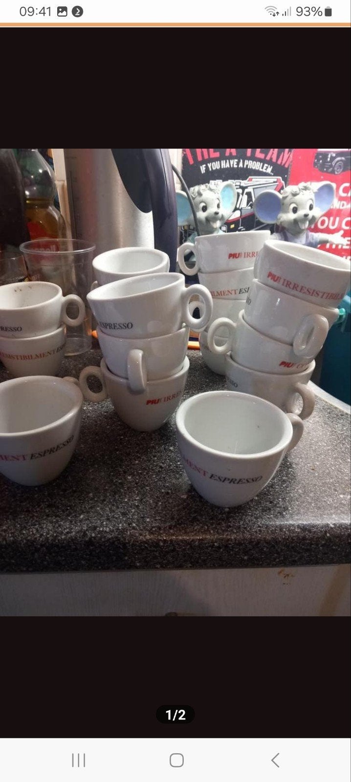 Nespresso kopjes - 2 euro per stuk, Ophalen of Verzenden