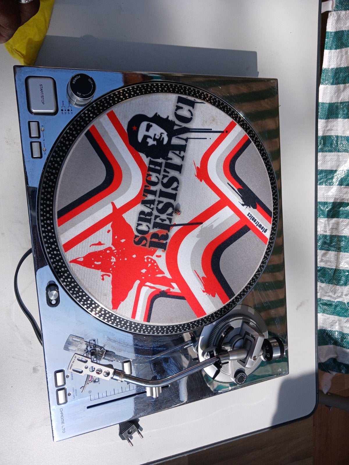 Reloop RP-4000 MK III Chrome Draaitafel (zonder naald), Audio, Tv en Foto, Ophalen of Verzenden