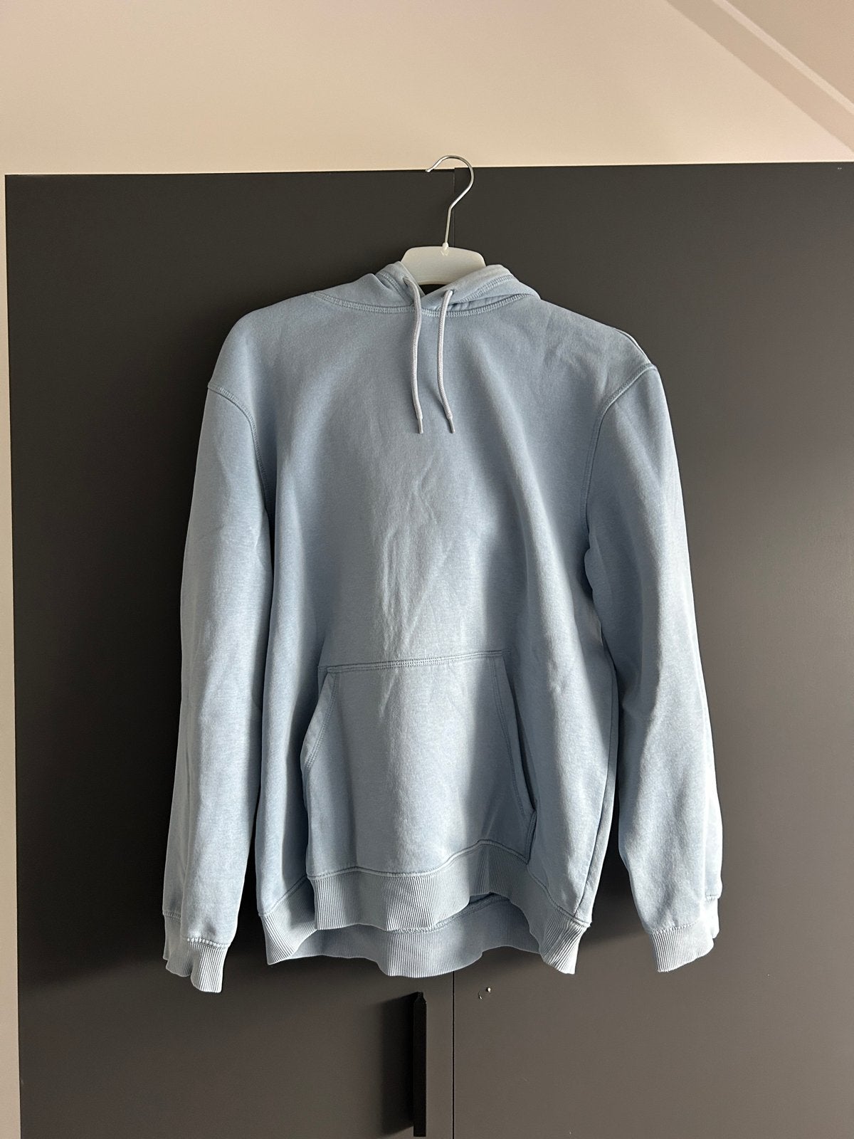 H&M Hoodie Lichtblauw Maat M, Ophalen of Verzenden, Zo goed als nieuw, Maat 48/50 (M), Blauw
