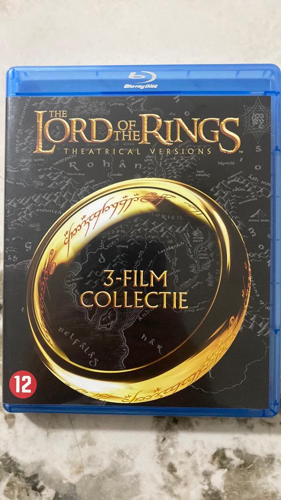 Lord of the rings 1 2 3 blu ray NL versie trilogy, Cd's en Dvd's, Blu-ray, Ophalen of Verzenden, Zo goed als nieuw, Avontuur