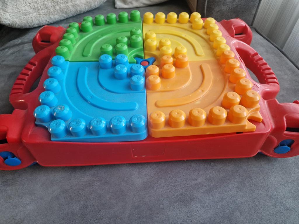 Mega Bloks Bouwtafel met Blokken, Ophalen of Verzenden, Gebruikt, Megabloks