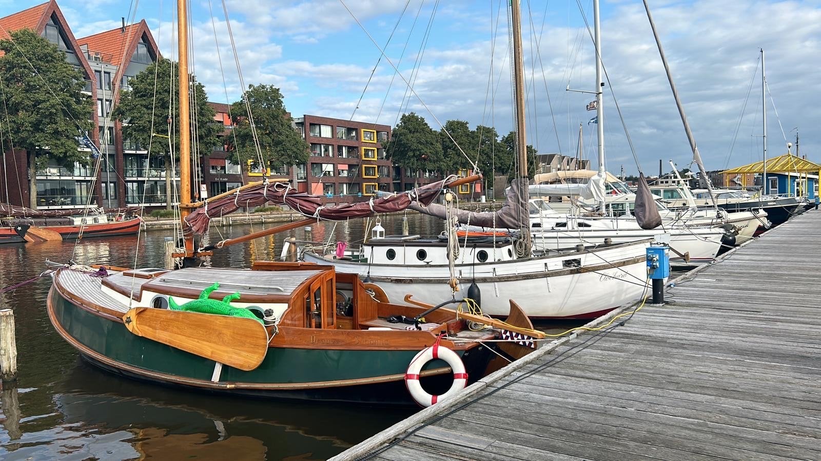Prachtige Klassieke schouw / zeilboot, Ophalen, Overige merken, Binnenboordmotor, Diesel