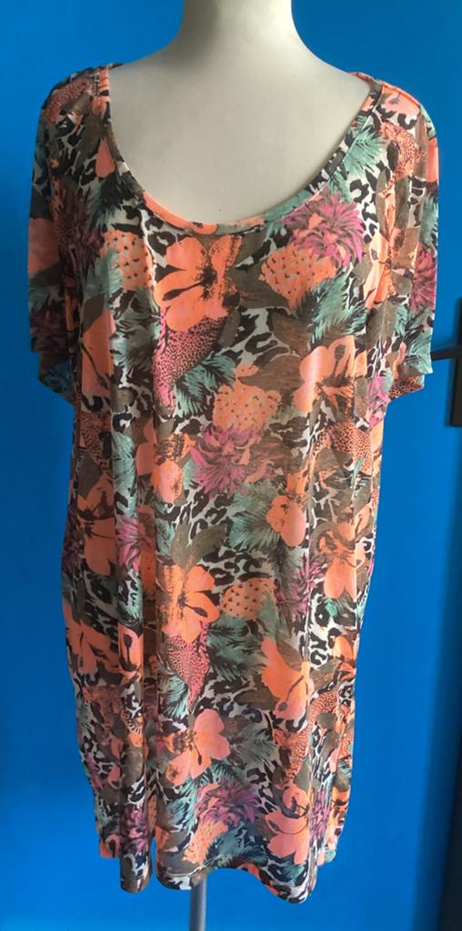 Tuniek H&M, maat 46, Kleding | Dames, Grote Maten, Ophalen of Verzenden, Zo goed als nieuw, Blouse of Tuniek
