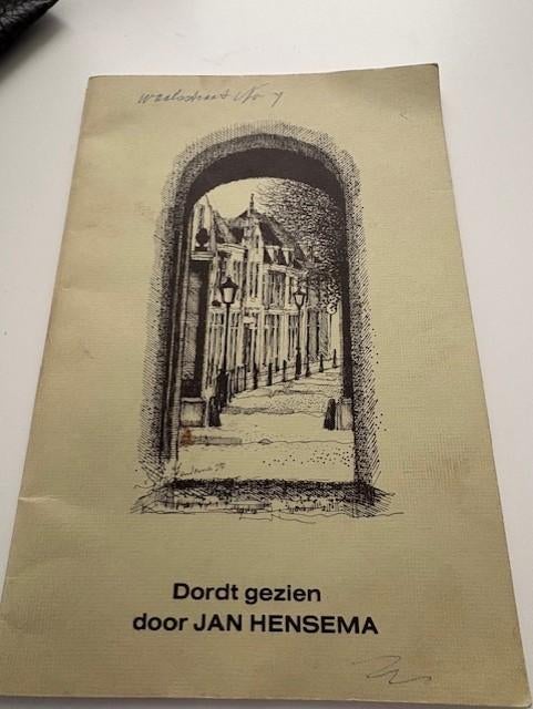 Te koop "Dordt gezien' tekeningen van oud- Dordrecht., Ophalen of Verzenden