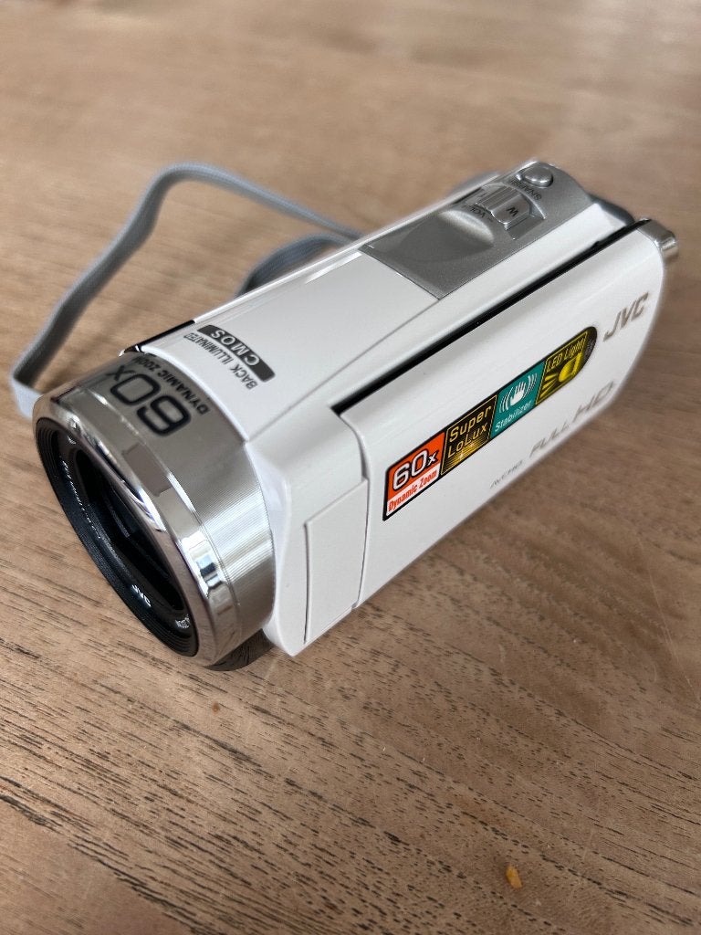 JVC Camcorder wit, Ophalen, Zo goed als nieuw