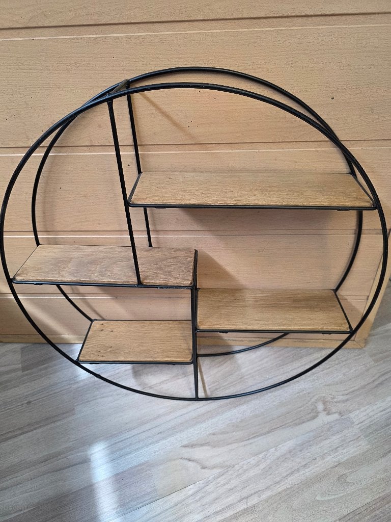 Wandrek rond, Huis en Inrichting, Woonaccessoires | Wandplanken en Boekenplanken, Ophalen, Zo goed als nieuw