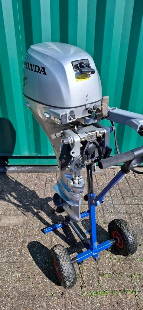 Honda 15 pk 4takt langstaart elektrische start 2011, Ophalen of Verzenden, Gebruikt, Motor en Techniek, Motorboot